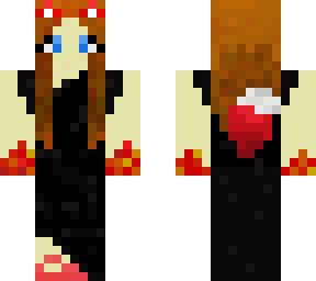 firefox girl in a dress