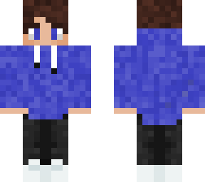 indigo brown hair teen