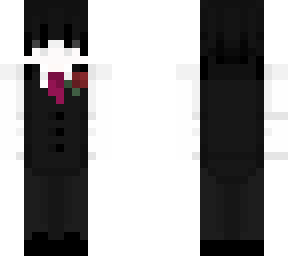 okuromi in a tux