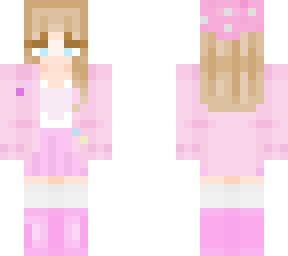 skin for friend done :) pink girl