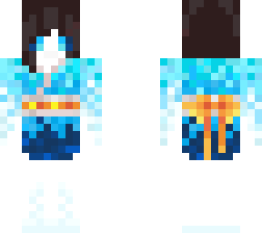 spirit wearing a kimono