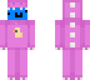 blue guy pink dino