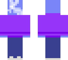 crackly guy but blue