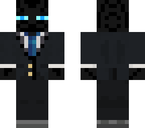 enderman con traje