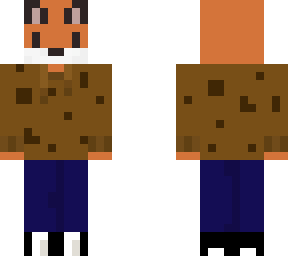 fox in cookie sweater------by wogglez