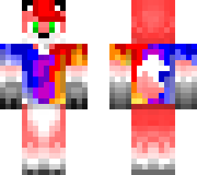 foxbruh with flame shirt