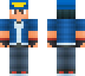 ash ketchum with a ikea sunhat
