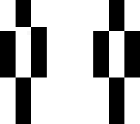 black and white