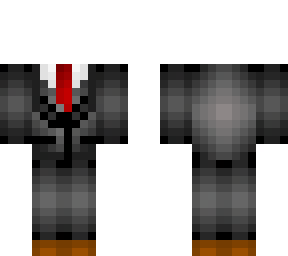 black suit