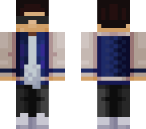 blue varsity jacket guy