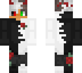 half evil half good rose hoodie boy snowbomb297