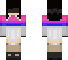 masked e-girl pride month skin