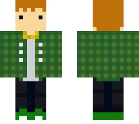 me in green