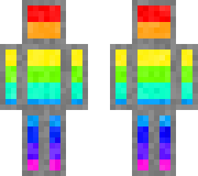 outlined rainbow