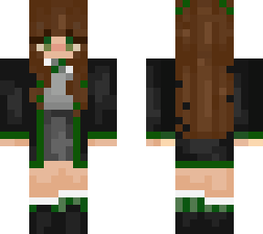 slytherin girl with brown hair