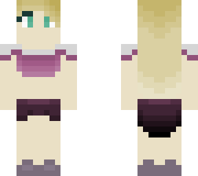 blonde miniskirt girl