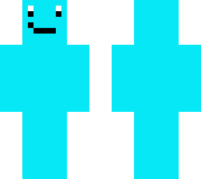 happy blue guy