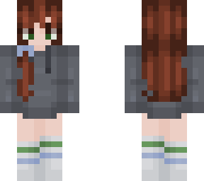 hoodie brunette
