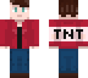 nice skin with tnt hoodie