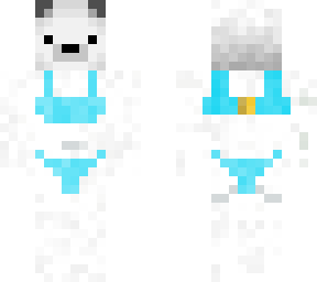 polar bear with bikini