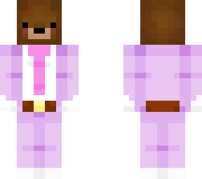purple suit