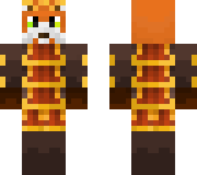 red panda samurai