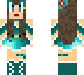 valentina con vestido