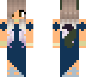 werewolg girl, in a ball gown