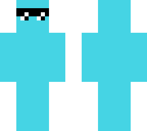 cool blue man