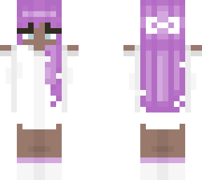 girl in a white dress