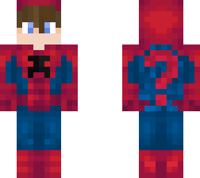 my skin as spiderman