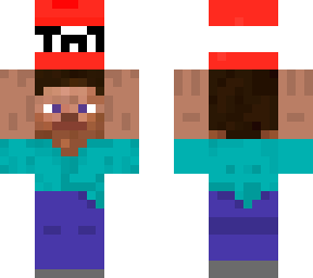 steve holding a lighted tnt