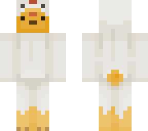 winnie the pooh! (chicken costume)