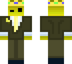 yellow with crown