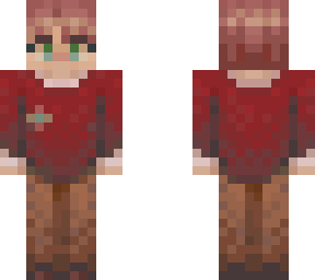 big red sweater