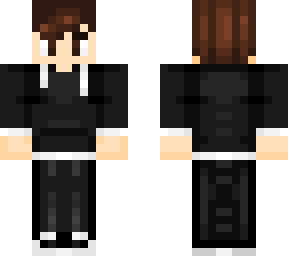 black outfit