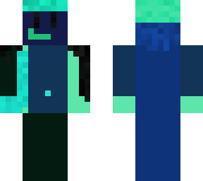 blue/green dude