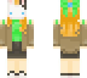 ginger w bunny mask