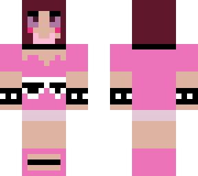 pura pink gatcha life skin
