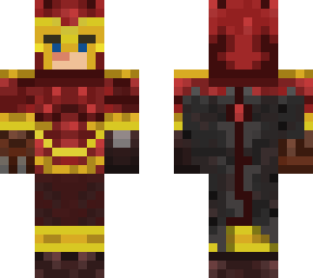 the blue hero - crimson guild [fanskin] [scary survival]