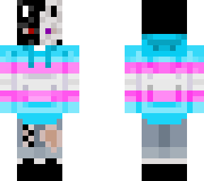 trans female bunny mask multi coloured eyes (imshyy__ on twitch)
