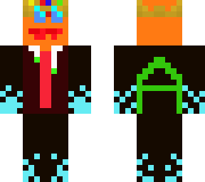 blaze pumpkin skin with suit