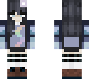 blue hair elf