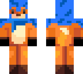 fox with hood