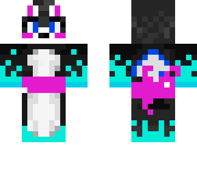 furry blue