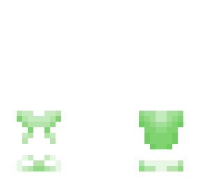 green shoe and hoodie base