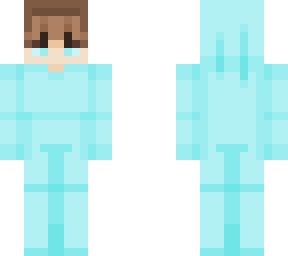 - cyan onesie - boy (rainbow friends)