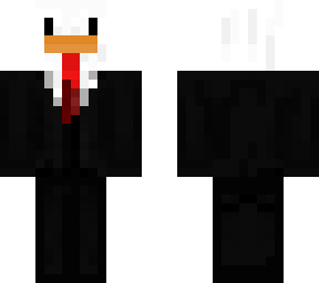 chicken in a suit