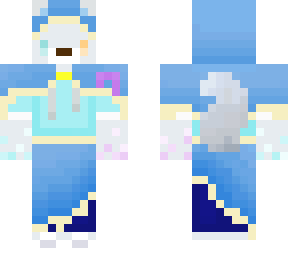 cloacked magic snow fox