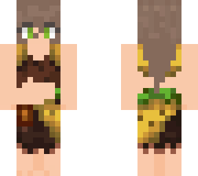 forest girl (lived in forest for 10 entire life)